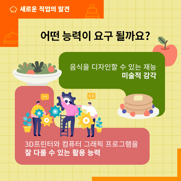 어떤 능력이 요구 될까요?에 대한 이미지로 자세한 내용은 아래 참고